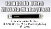 Lampada de Reposição Ultra Violeta UV 4 watts para uso em Mo