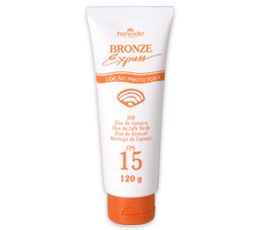 BRONZE EXPRESS LOÇÃO PROTETORA FPS 15 120G