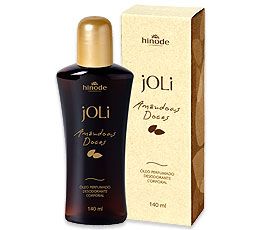 JOLI ÓLEO PERFUMADO DESODORANTE CORPORAL AMÊNDOAS DOCES 140M